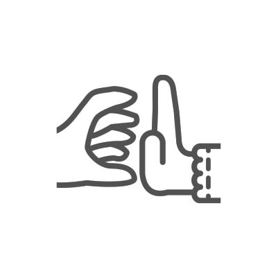 icon hands