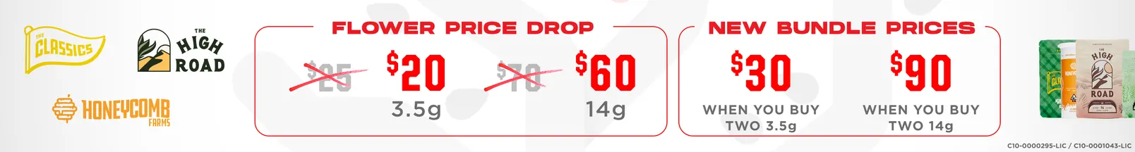 2 for $30, 2 for $90