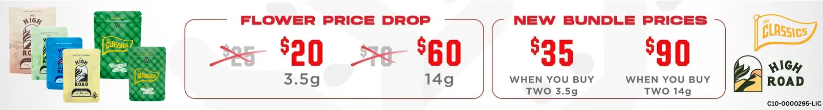 2 for $35, 2 for $90